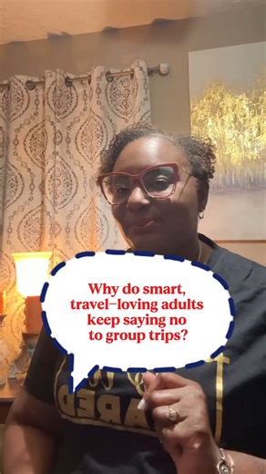 Why do smart, travel-loving adults keep saying no to group trips? It’s not the money. It’s not the people. It’s a safety decision. Let’s walk through what actually breaks down: Most group trips are marketed emotionally with excitement, photos, and vibes. But grown folks need answers. When those answers aren’t clear this is what you get: ⚫️ “What happens if plans shift?” ⚫️ “Am I responsible for anything?” ⚫️ “Will I feel rushed, awkward, or unsure?” The body stays tense. And tense bodies don’t b
