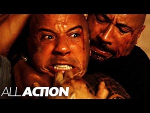 Dom Toretto vs. Agent Hobbs | Fast Five | All Action