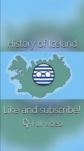 History of Iceland Part 1 | Countryballs