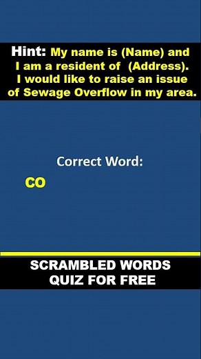 Find Letter Category | Unscramble the Scrambled Word