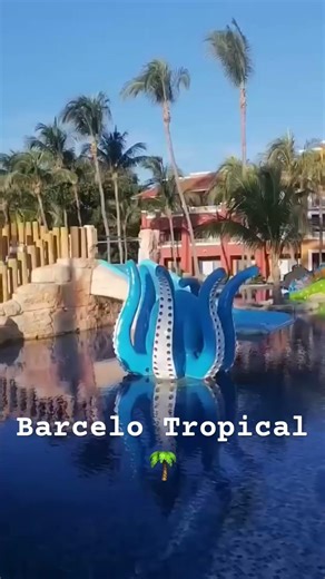 Barcelo Maya Tropical 🌊🌴 #Barcelo #beach #rivieramaya #cancun
