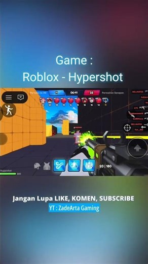 Main Game Roblox Hypershot - Permainan Tembak-tembakan Android #robloxindonesia #robloxindo