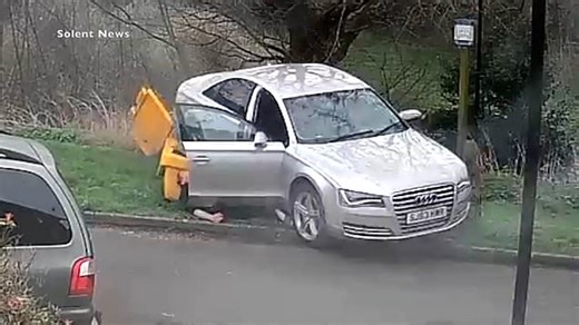 Man in 60s run over by his own car