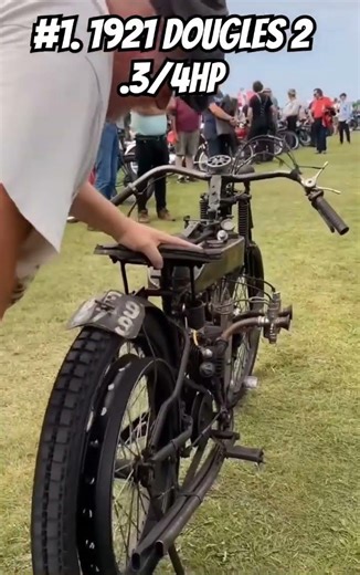 1921 Douglas Motorcycle