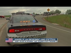 Dangers of law enforcement using stop sticks on speeding vehicles