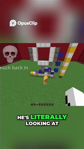 Minecraft Pro Builds INSANE 3x3 Door Using Tutorial!