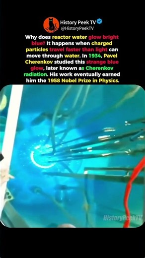 The Particles That Travel Faster Than Light in Water 🌊