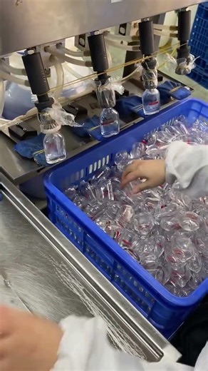 par bottle filling process #shorts