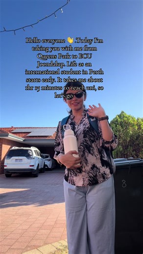 Today I’m taking you with me from Queens Park to ECU Joondalup. Life as an international student in Perth starts early. It takes me about 1 hr 15 mins to reach uni, so let’s go. #ecu #edithcowanuniversity