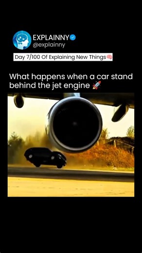 Explaining Everything on Instagram: "That’s a vivid description — and you’re basically right that the blast zone behind a running jet engine is extremely dangerous. A few clarifications and extra context may help show just how destructive it can be: 🔥 Jet Blast: What’s Really Coming Out of the Engine High-bypass airliners can produce jet blast up to: 300–500 km/h (185–310 mph) near the exhaust at takeoff thrust Temperatures of 300–600°C depending on distance and engine type The force drops off 
