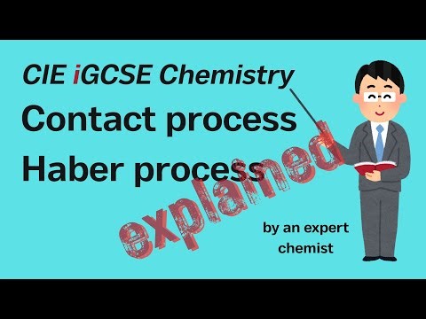 The Contact and Haber Processes | Cambridge iGCSE Chemistry 6.3(5-11)
