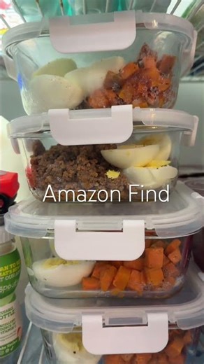 Best glass meal prep containers for easy, healthy meal prep 🥗 | microwave & dishwasher safe