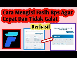How to Fill Out the BPS Fasih Application Quickly | How to Complete the BPS Fasih Application