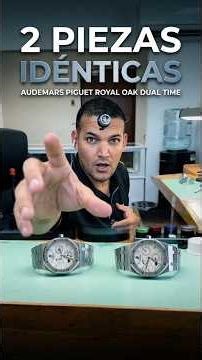 2 identical pieces of Audemars Piguet Royal Oak Dual Time