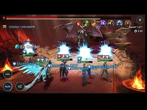 HELICATH UNKILLABLE TEAM FOR STAGE 25 SAND DEVIL... RAID SHADOW LEGENDS