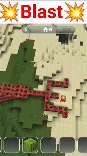 Blasting Underground TNT boom 😱😱 #fly #game #song