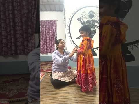 Fule Fule Dhole Dhole Dance | Cute moment with my cute little student |