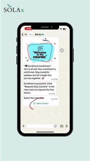 How to change your preferred language of SOLAx chatbot communication.