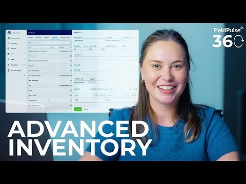 Advanced Inventory | FieldPulse 360 Lite