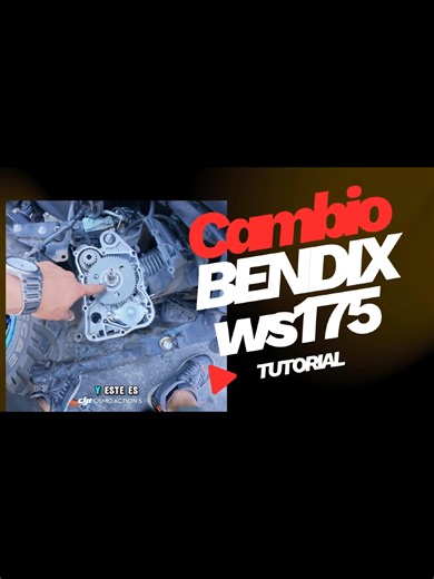 Tutorial para cambiar bendix ws175 y motonetas | EriksitoMotovlog ✌🏼 #eriksitomotovlog #dji #ws175sport #motoneta #bendix #shoppro