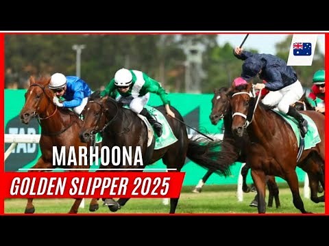 MARHOONA wins the G1 Golden Slipper