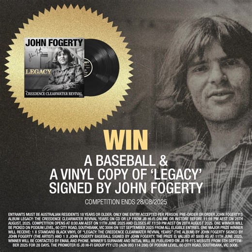 17 reactions |  Rock legend John Fogerty is taking back the music...