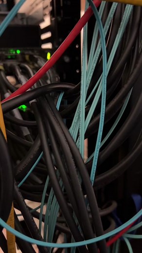 Typical lab accident. At least Kevin accepted the blame this time. 8 years ago. #networking #datacenter #computers