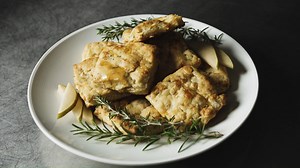 Pastry Chef Ana DeAda demonstrates how Asiago Stagionato PDO makes for a perfect dessert or after-dinner cheese as she utilizes this high quality cheese in her Asiago, rosemary, and pear scones. 🍐🧀 #sponsored by Made With Amore #MadeWithAmore #EnjoyItsFromEurope #PDO #chefsroll #rollwithus #crfeaturesagriform #featuredingredientseries | Chef's Roll