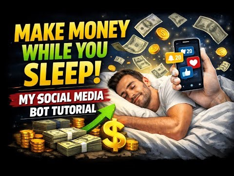 Make Money While You Sleep AI Social Media Bot Tutorial