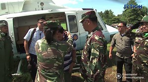 President Rody Duterte leads a command briefing with the senior military officials of the 103rd Brigade Tactical Command Post (TCP) in Butig, Lanao del Sur on November 30, 2016. #PartnerForChange | Presidential Communications Office