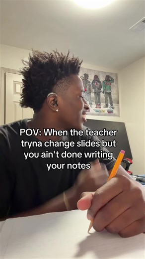 Struggles of Note-Taking in Class: A Relatable POV