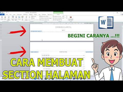 How to Create Different Page Sections in Microsoft Word
