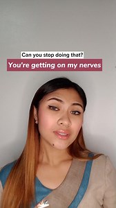 25K views · 781 reactions | You're getting on my nerves  #EnglishTutor #languagelover #englishgrammar #languageskills #englishlanguage #englishclub #languagelearning #englishteacher #tutorial #englishlearning #reelsfbシ #reelstutorial #teachers #languagematters #englishisfun | Jaylyn Solleza Zuñiga | Facebook