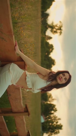 Rohit Naik | Munich Portrait Photographer on Instagram: "Vintage lens💖 Model @olesia_olli sunset content | golden hour visuals | warm sunset light | soft evening tones | sunset landscapes | scenic photography | travel visuals | nature content | outdoor visuals | behind the scenes shoot | sunset BTS | location scouting | natural light photography | creator workflow | content creator | video creator | travel creator | influencer | brand influencer | lifestyle influencer | travel influencer | crea