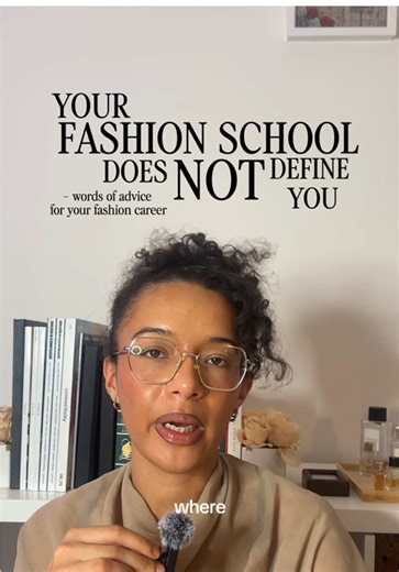 does it really matter where you studied? this is why your fashion school does not define you as a designer #fashionschool #designer