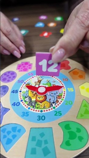 RELÓGIO EDUCATIVO - GGB BRINQUEDOS