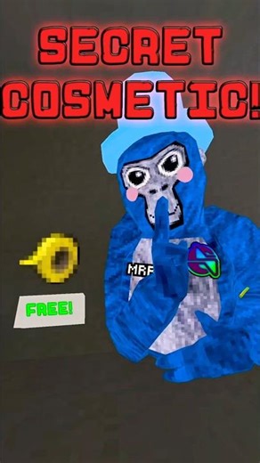 Gorilla Tags SECRET COSMETIC! #shorts #gorillatag #gtag #vr #gaming #fyp #viral #secret #subscribe