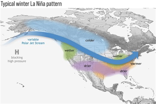 La Niña has arrived, forecasters say. What does this mean for our weather?