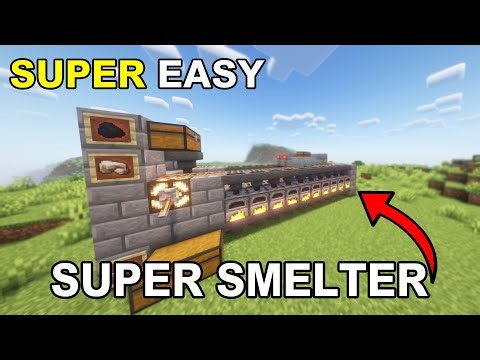 The BEST Minecraft Super Smelter Tutorial [1.21]