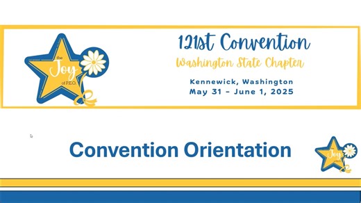 WSC - 2025 convention orientation