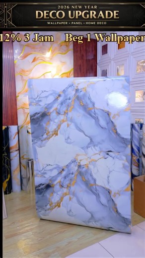 Waterproof Marble Wall Tile Stickers for Kitchen & Bath