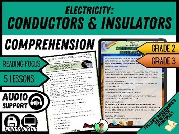 Conductors and Insulators | Reading Comprehension | Grade 2/3