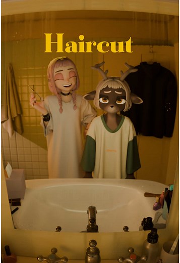 Original Short Animation: Haircut in 3D