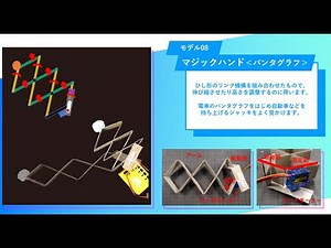【工作のヒント】モデル08 マジックハンド＜パンタグラフ＞ 応用例01：マジックハンド