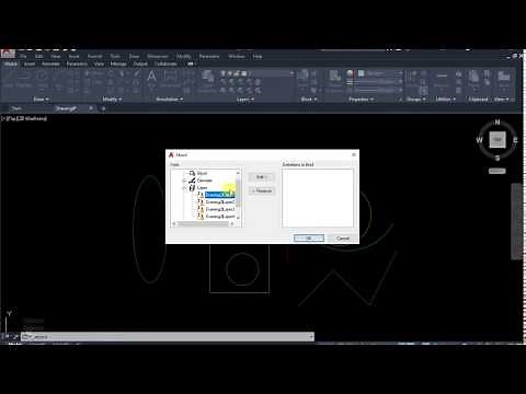 Bind in AutoCAD drawing