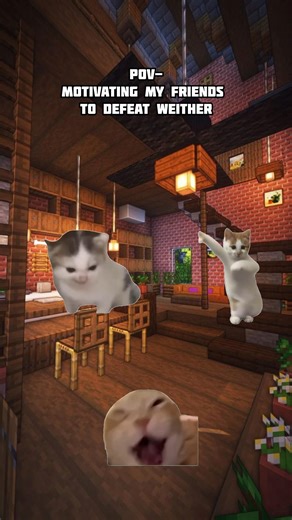 Minecraft friends and weither|| #minecraft #meme #funny #memes #gaming