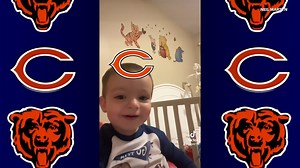 'DA BEARS!' 🐻⬇️This adorable baby cheered on his favorite team, the Chicago Bears. | ABC 7 Chicago