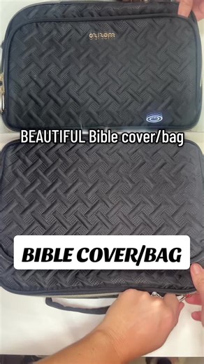 Fits your Bible, notebook, pens/pencils, and so much more! And it’s pretty! #biblecover #biblebag