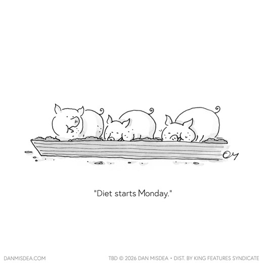 TBD (Toons By Dan) Comic Strip 2026-01-15 | Comics Kingdom