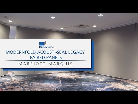 How-To Operate a Modernfold Acousti-Seal Legacy Paired Panel Movable Wall System